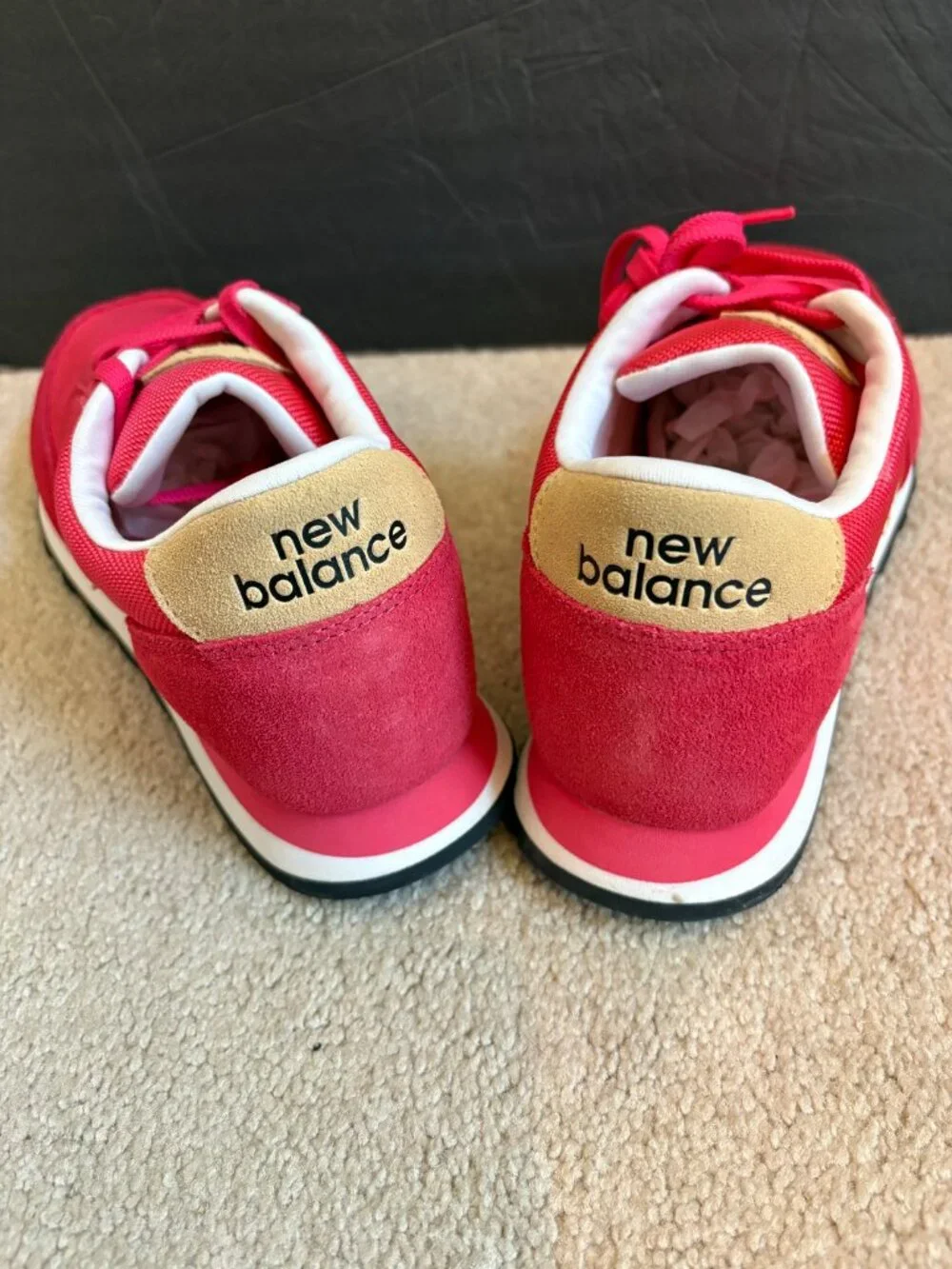 New Balance 501 Women's Running Walking Sneakers Size 12 Pink Tan NWOT